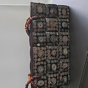 Handmade coconut shell purse